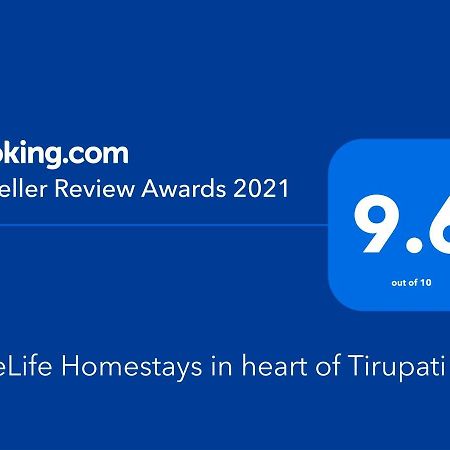 Truelife - Near Railway Station On Way To Balaji Temple - Breakfast Included - Ac 2Bhk Apartments - Coffee Tea Milk - Modular Kitchen, Super Fast Wifi, Smart Tv, 250 Jio Channels - Parking - Easy Access To All Temples - Top Service With Lots Of Love ティルパティ エクステリア 写真